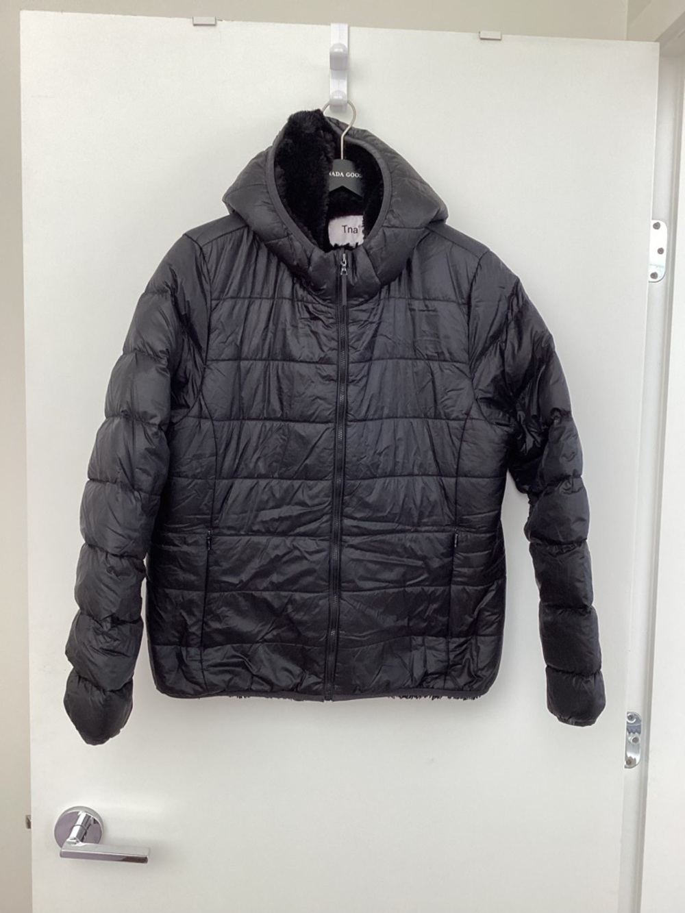 TNA Black Goose  Down Puffer  - Large